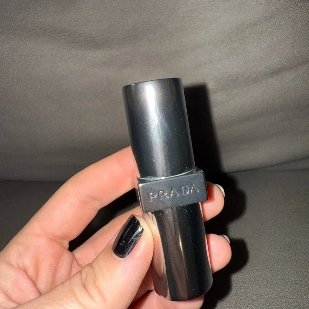 Prada Red Soft Matte Lipstick.